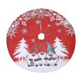 thumbnail image 1 of Merry Christmas Ornaments New Year Christmas Tree Skirt Printed Tree S, 1 of 1