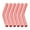 pink, variant on 6 Pack Silicone Straw Tips, Replacement Soft Covers for 8mm Metal Straws, Flexible Reusable Drinking Accessories