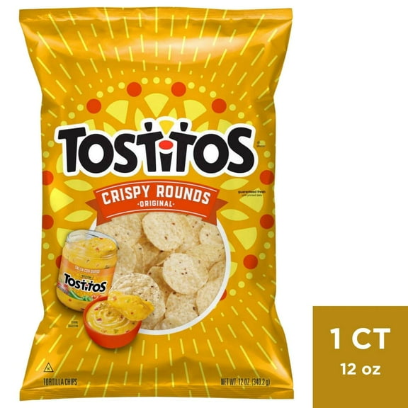 Tostitos Crispy Rounds Tortilla Chips - 12oz - Pack of 2