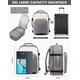 thumbnail image 3 of Mochila de viaje LOVEVOOK 50L impermeable para mujeres y hombres, 3 of 9