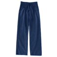 thumbnail image 5 of Frnrwgo Mens Women Jeans Loose Straight Wide Leg Drawstring Elastic Waist Casual Daily Denim Pants, 5 of 9