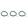 thumbnail image 2 of maskred Réglable Croix Pendentif Cadeau pour Toutes les Occasions Large Application Croix Pendentif Bracelets Noirâtre Vert 3Set, 2 of 6