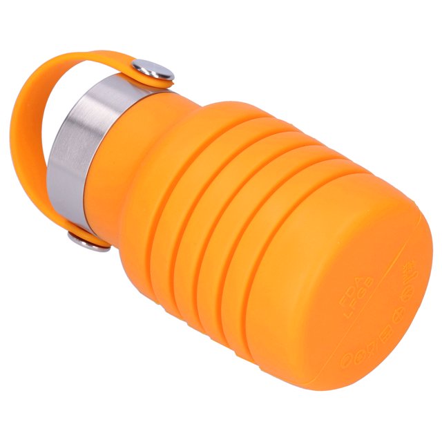 Botella de agua Plegable ANGGREK 550 ml Ligera Portátil Resistente al calor