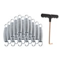 thumbnail image 2 of ZheElen 20 Pcs Ressorts de Trampoline Robustes Résistants aux Intempéries Ressorts de Trampoline Sont des Accessoires 9cm, 2 of 6