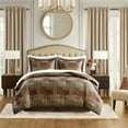 thumbnail image 3 of Croscill Classics Galleria 4 Piece Brown Comforter Set in Brown Queen, 3 of 13