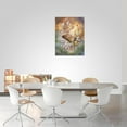 thumbnail image 4 of Christian Corss Wall Art Scripture Bible Verse Pictures Wall Decor God Canvas Painting Prints Rustic Home Decorations Framed Artwork for Bathroom Bedroom Living Room 12"x16", 4 of 6