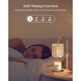 thumbnail image 4 of ZJQYDS Candle Warmer Lamp with Timer Dimmer Adjustable Height for New Home Decor, Birthday Gifts for Women,Candle Warmer for Women Mom Christmas Mother's Day Gfit, 4 of 7