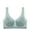 Green, variant on JGTDBPO Front Closure Bras For Women Traceless No Underwire Comfortable Breathable Front Snap Bras Post Surgery Brassiere Gathered Adjusted Bra Wireless Minimizer Bra Everyday Bra Underwear