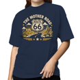 thumbnail image 2 of Smartprints Route 66 Vintage Travel Women's T-Shirt Navy, Cotton, 5XL, 2 of 4