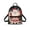 Christmas Santa Claus Decoration, variant on Fall Highland Cow Pattern Adjustable Small Backpack Purse, Lightweight Travel Shoulder Bag with Practical for Work Shopping