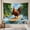 C, variant on XaaKee Large Wall Tapestry, Relaxed Cartoon Rooster Thick Branch, High-Quality Polyester Room Tapestry, 60x40Inch