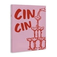thumbnail image 3 of Stupell Industries Cin Cin Champagne Tower Quotes and Sayings Painting Wrapped Canvas Canvas Art Print Wall Art, 30 x 40, 3 of 7
