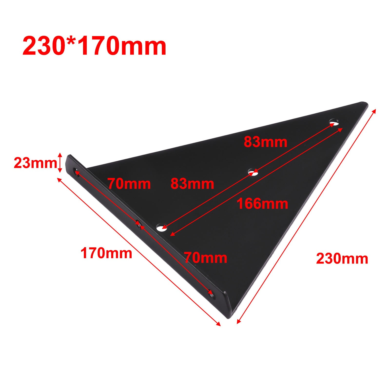 Triangle Shelf Support Brackets Heavy Duty Wall Mounted Invisible Furniture