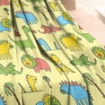 thumbnail image 3 of Colorful Cartoon Dinosaurs Blanket,Comfortable Soft Lamb Wool Throw Blanket,All Season,Warm Lightweight Blankets for Sofa Bed Couch Living Room Chair,30"x40", 3 of 4