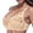 Beige, variant on Womens Adjustable Lace Bra Steel Ring Thin Underwear Youth Large Size Beige 100C