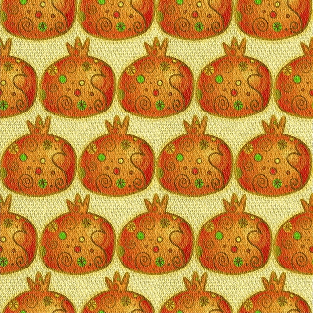 Ahgly Company Machine Washable Indoor Square Transitional Orange Red Orange Area Rugs, 7' Square