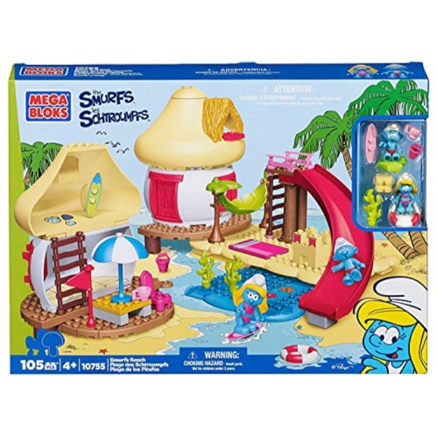 mega bloks the smurfs
