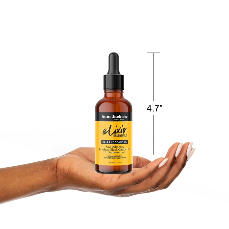 2 pack) Aunt Jackie's Curls & Coils Elixir Essentials Saw Palmetto