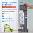 thumbnail image 2 of Máquina para hacer agua con gas Philips Soda Maker con botella de 1 litro, color gris, 2 of 5