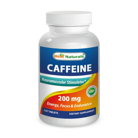 Best Naturals Caféine 200 mg 120 comprimés