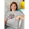 thumbnail image 2 of There's Probably Cat Hair Funny Paw Print T-Shirt for Men & Women (Distressed) Light Grey, 2 of 7