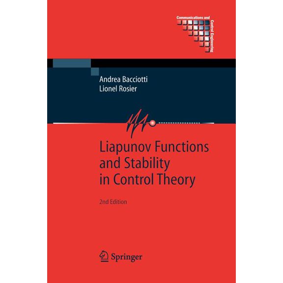 Communications and Control Engineering Liapunov Functions and Stability in Control Theory, (Paperback)