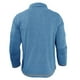 thumbnail image 5 of Blusa y camisa de manga larga con cuello vuelto para hombre, informal, a la moda, de color liso, transpirable, de manga larga, con cuello vuelto, de poliéster., 5 of 5