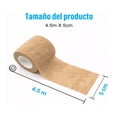 thumbnail image 3 of Cinta Venda Elástica Cohesiva Autoadherible 4.5m* 5cm 6pcs, 3 of 4