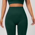 thumbnail image 7 of Women's High Waisted Scrunch Yoga Pants, Butt Lifting Peach Butt Fitness Leggings for Women, Soft Comfortable High Rise Workout Pants for Gym, Yoga and Daily Wear Blackish Green, 7 of 7