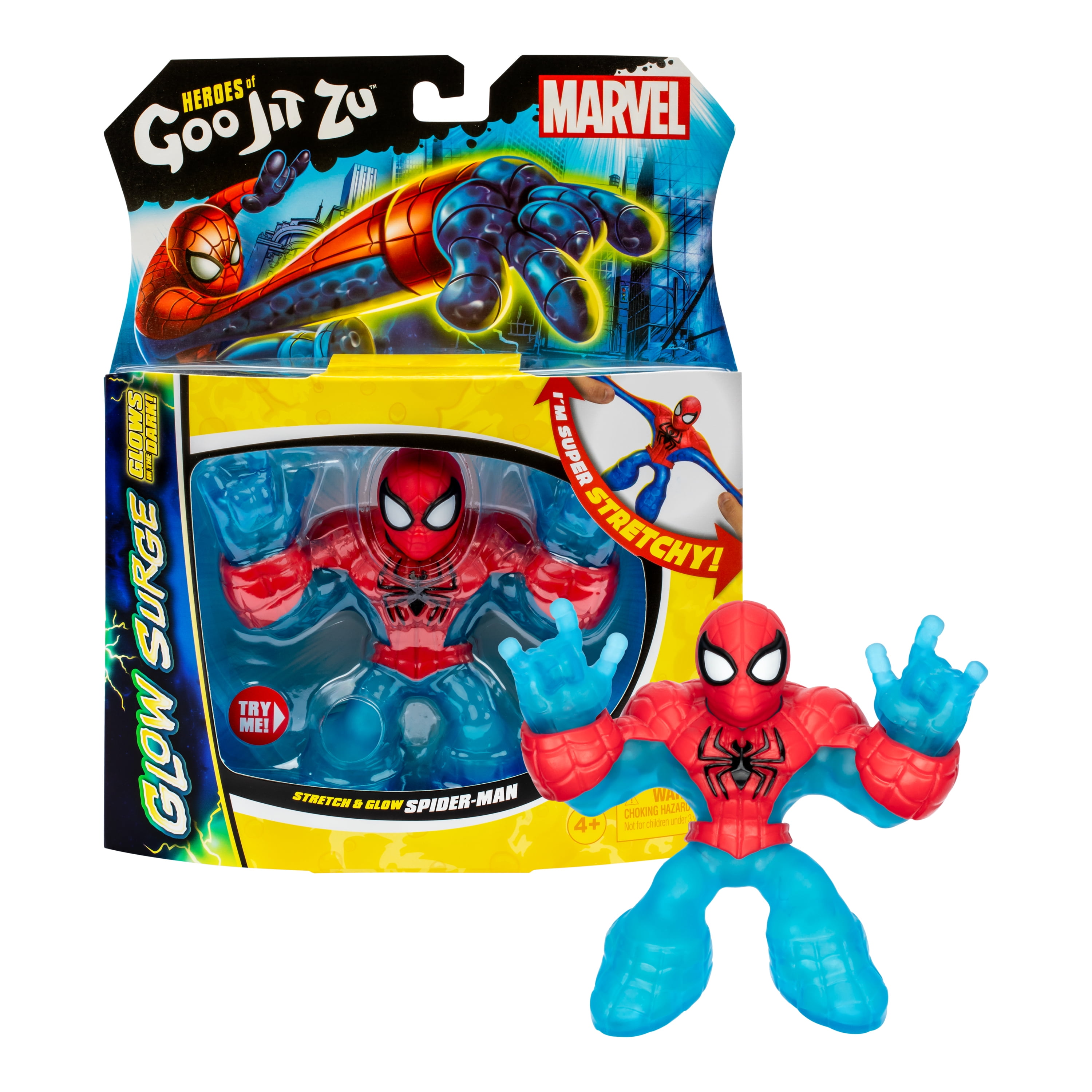 Heroes of Goo Jit Zu GLOW SURGE Mega Hulk Action Figure