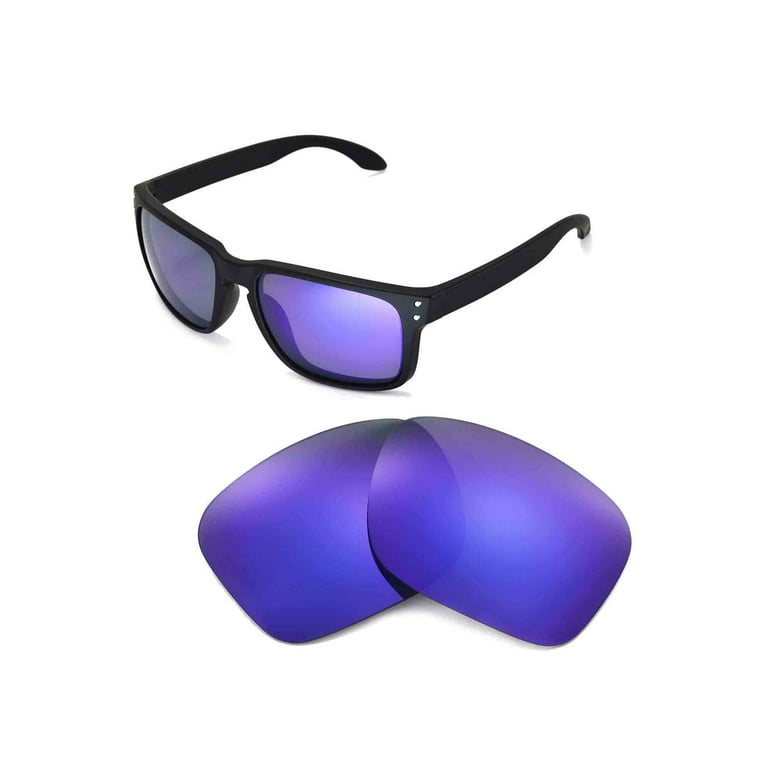 Walleva Purple Polarized Replacement Lenses For Oakley Holbrook Sunglasses Walmart