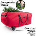 thumbnail image 3 of Santa’s Bags Rolling Duffle Bag Tree Storage- 9 Foot Christmas Tree Storage Bag, 3 of 6