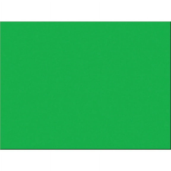 Tru-Ray Construction Paper - 24"Width x 18"Length - 76 lb Basis Weight - 50 / Pack - Festive Green - Sulphite | Bundle of 5 Packs