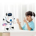 Top Race Remote Control Robot Toy Walking Talking Dancing Toy Robots for Kids, Sings Dancing