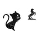 thumbnail image 1 of Reloj de pared,Reloj de pared con diseño de gato para guardería,sala de juegos y interior,Estatua del caballo,Estatua de caballo,escultura de resina animal decorativa,Figuras de caballos, 1 of 8