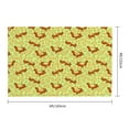 thumbnail image 3 of Picia Floral Squirrel Printed Flag ,Floral Squirrel Pattern Garden Flag Vertical Double,Yard Lawn Outdoor Decor 48x72", 3 of 9