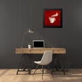 thumbnail image 4 of Allen, Kimberly 20x20 Black Modern Framed Museum Art Print Titled - Red Coffee 3, 4 of 5