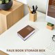 thumbnail image 4 of Caja fuerte de imitación de libro con cerradura de llave, decorativa, oculta, para guardar objetos de valor y dinero en efectivo., 4 of 7