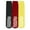 Black, Red, Yellow, variant on Nobles Assorted Anti Skid/ No Slip Hospital Gripper Socks, Great for adults, men, women. Designed for medical hospital patients but great for everyone (3 Pairs Black, Red, & Tan)