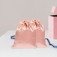 thumbnail image 5 of 20 Pcs Satin Drawstring Pocket Mini Christmas Gift Bags Red Baby Pouches Shower Wedding, 5 of 6