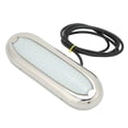 thumbnail image 2 of Luz subacuática para barco de 12VDC, luz brillante de 120 LED, IP68, resistente al agua, a prueba de herrumbre, para barcos, yates, lanchas a motor, luz blanca Jadeshay  A, 2 of 8