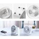 thumbnail image 4 of Ventilador de mesa portátil compacto 360 ° ajustable mesas ventilador de escritorio para ventilador de oficina en casa, 4 of 5