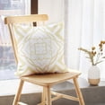 thumbnail image 5 of LALILO Throw Pillow Covers Frame Gold Announcement Art Baby Cushion Cover 18" x 18", 4530 Pack, 5 of 6
