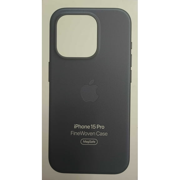 Genuine Apple  FineWoven Case with MagSafe For iPhone 15 Pro-Black