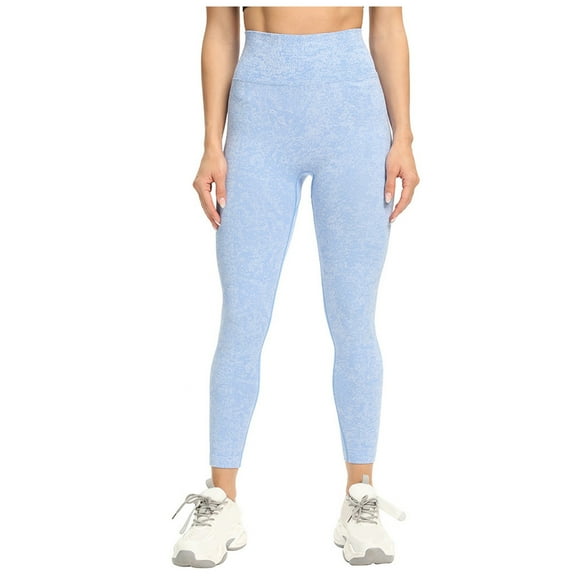 XWSHYW Gym Clothes for Women Womens Print Sport High Waist Yoga Pocket Short Training Running Yoga Pants