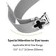 thumbnail image 5 of For GarminMove 3 Vivomove 3 Milanese Band Metal Magnetic Watch Strap Clover Decor, Size: L - Silver, 5 of 5