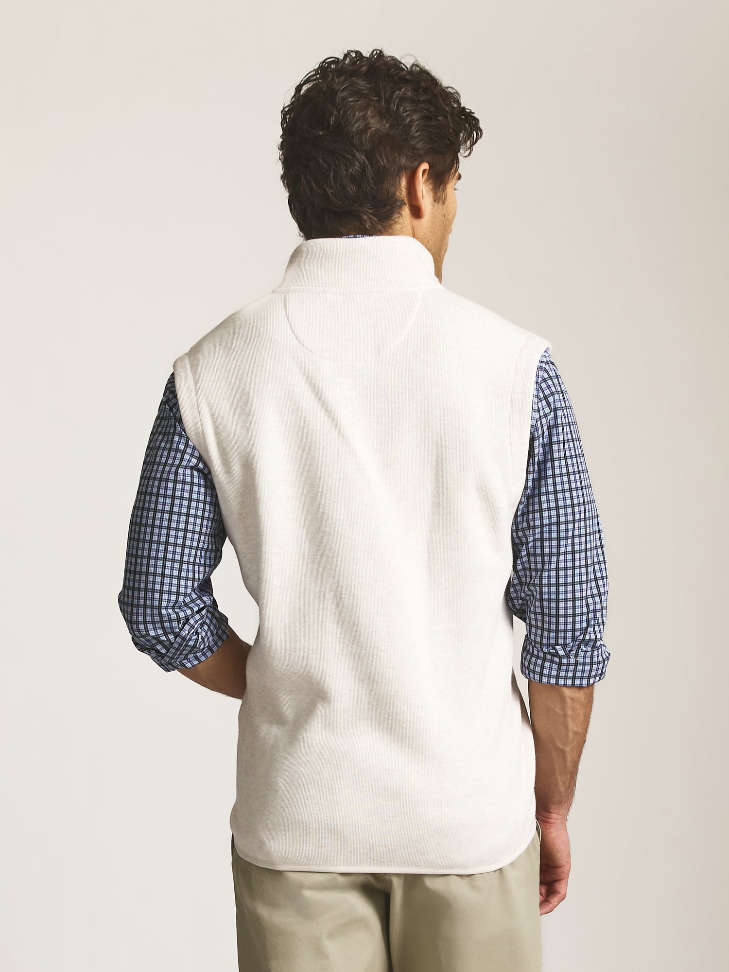 Chaps Men’s and Big Men’s Everyday Performance Norwell Sweater Fleece Vest, Sizes S–2XL