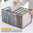 thumbnail image 2 of Caja de Almacenaje para Ropa, Sistema de Organización, Organizador de Vaqueros y Pantalones, Ideal para Cajón y Armario, 2 of 4