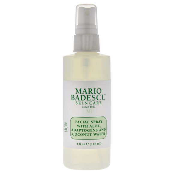 Spray facial con adaptógenos de aloe y agua de coco de Mario Badescu para mujeres - Spray de 4 oz