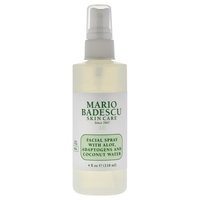 Spray facial con adaptógenos de aloe y agua de coco de Mario Badescu para mujeres - Spray de 4 oz